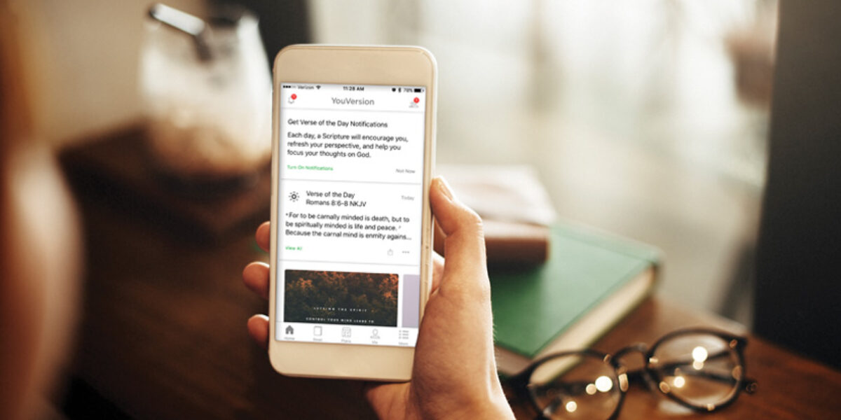 The YouVersion Bible app is now available in more than 1,000 languages.