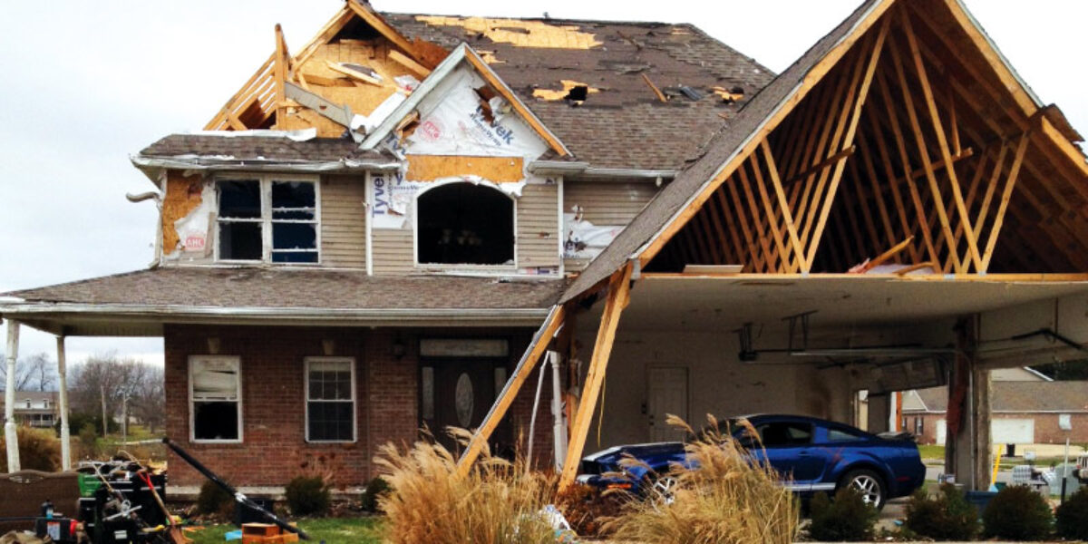 Last fall, a tornado carried pieces of Terri Whitworth’s home into the Illiniois countryside, leaving her family scrambling for hope