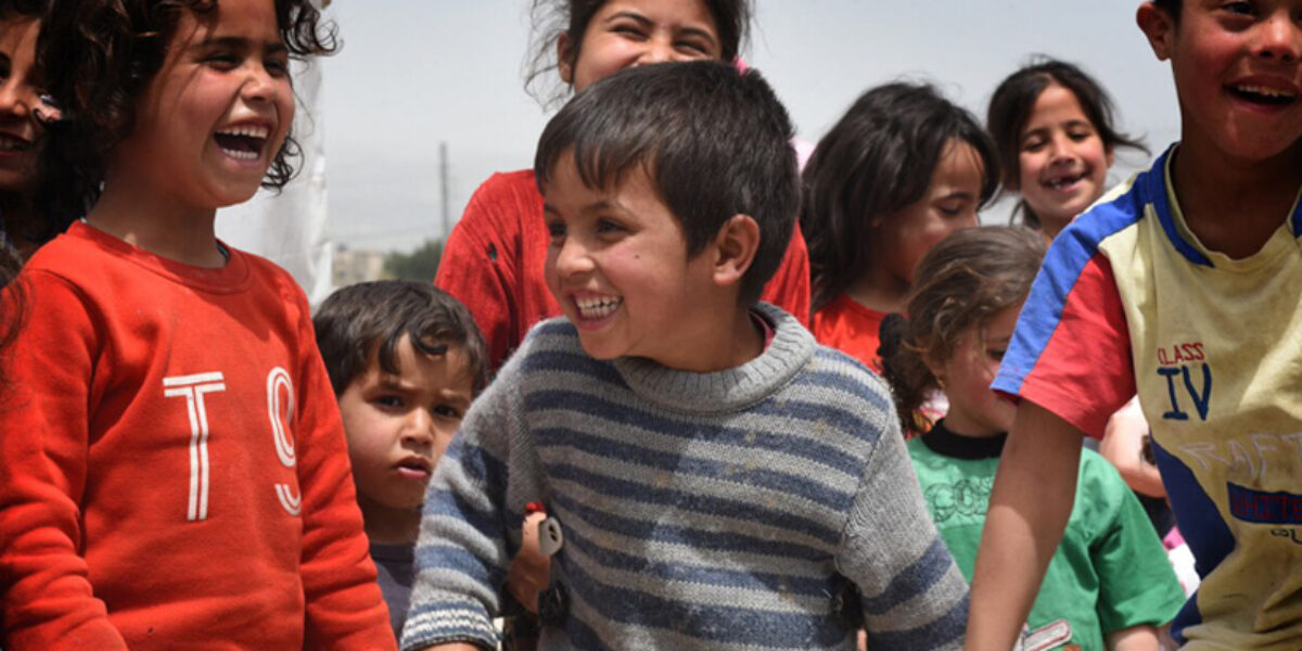 Through your support, children in refugee camps in Lebanon are finding fresh joy in the promises of Jesus.