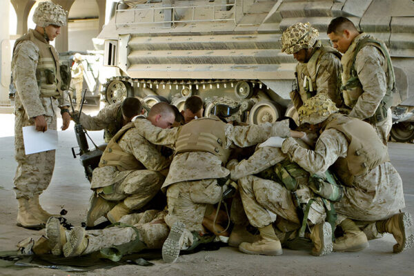 Courage and faith on the front lines